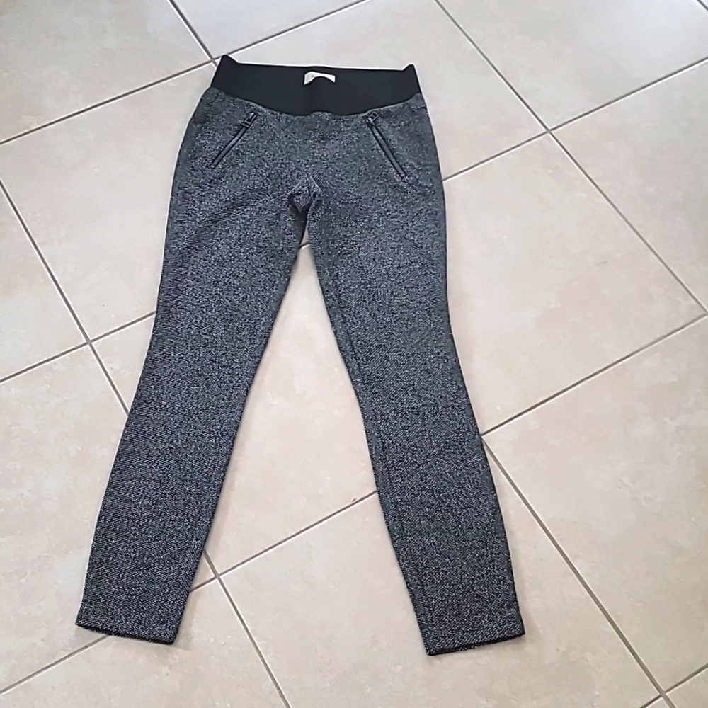 NWOT Rewind Gray Skinny Zipper Pants